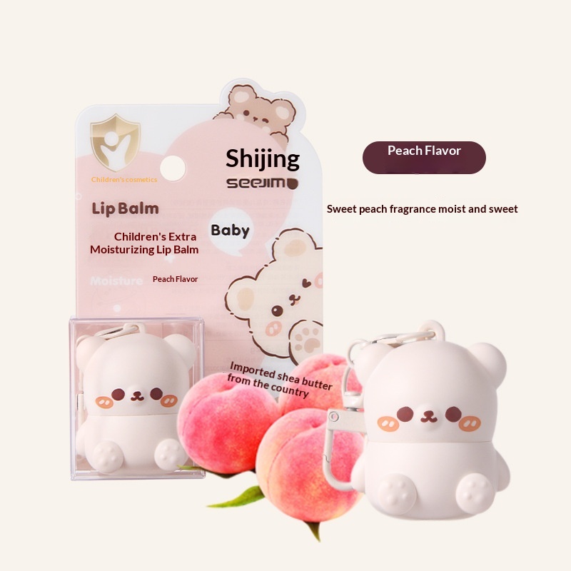 Bálsamo Labial Llavero Hidratante S9861 ¡3 Sabores! · Peach