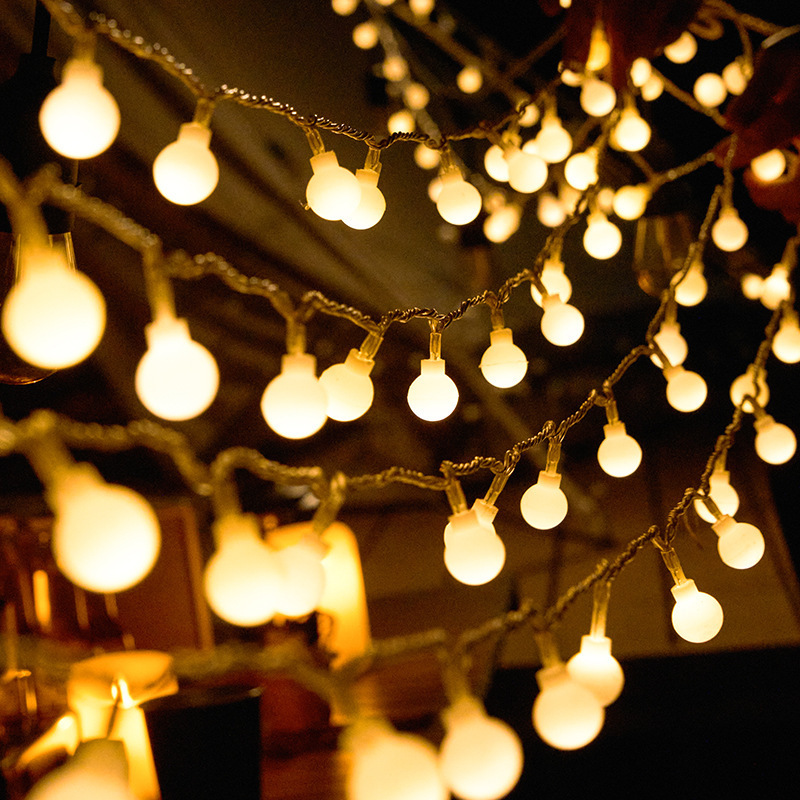Luces LED Solares Burbuja 8 Modos | Exterior y Camping