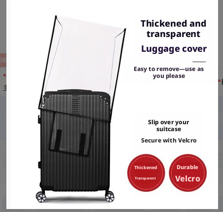 Funda Protectora Transparente Maleta 22" ¡SALVA TU MALETA! · Option3