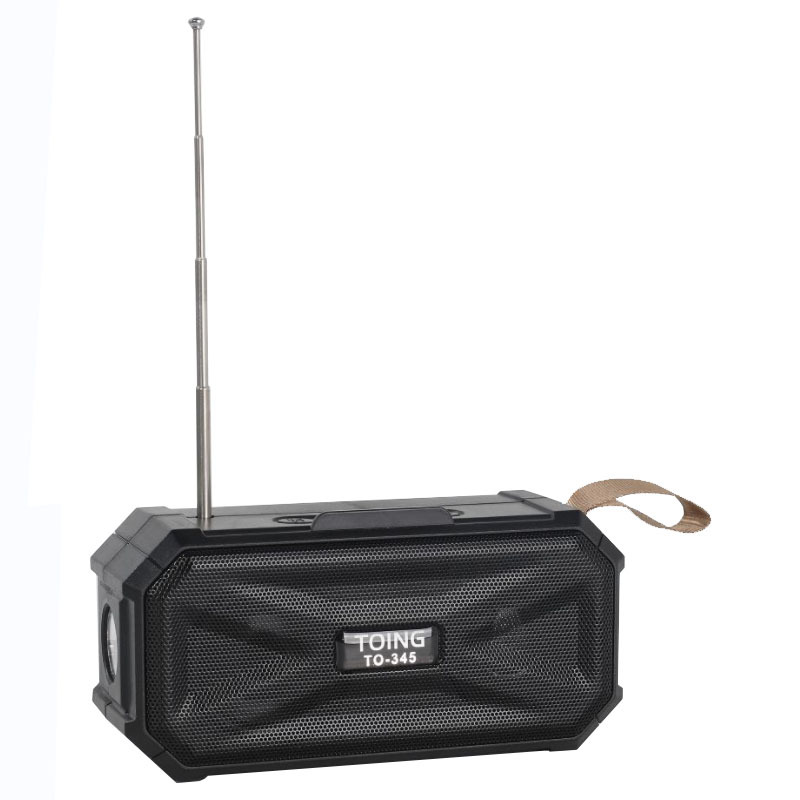 Altavoz Bluetooth con linterna y carga solar