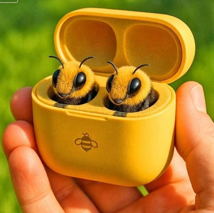 Auriculares Bluetooth con forma de rana · Bee · Headset