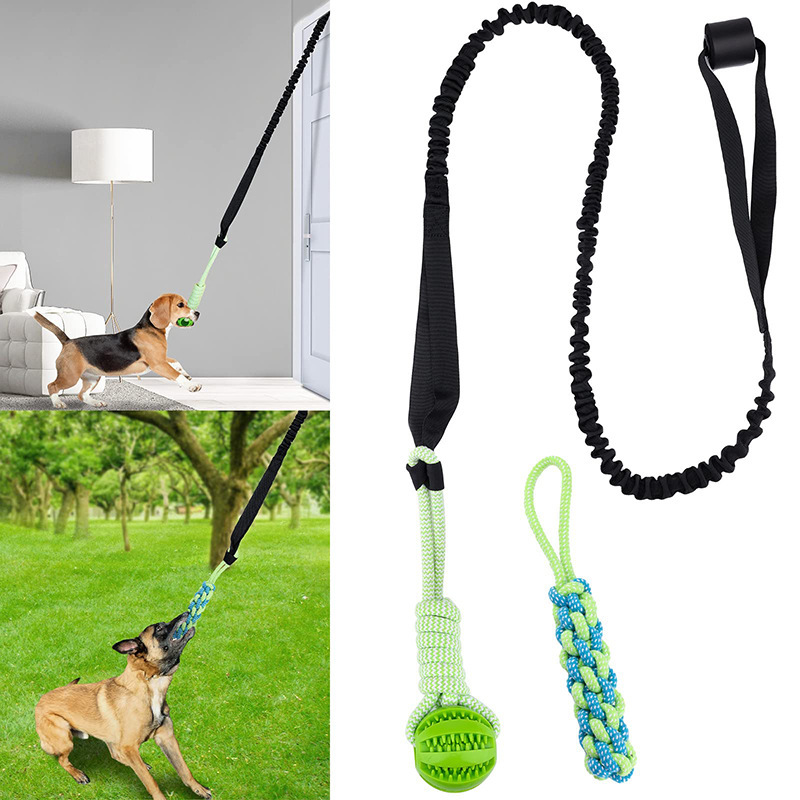 Juguete Interactivo con Cuerda para Mascotas | Sandía y Maíz
