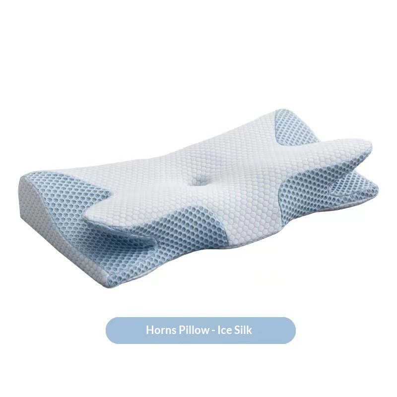 Almohada Cervical de Memory Foam con Funda Ice-Silk