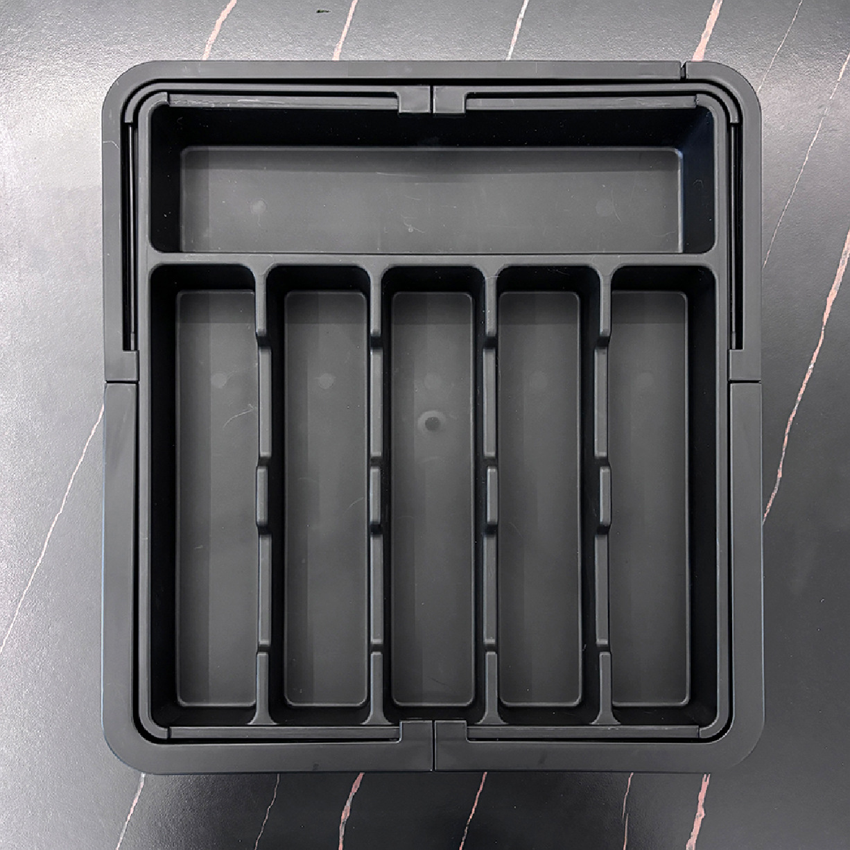 Organizador de cajones extensible – Casa Calma · Black · No Tool Holder