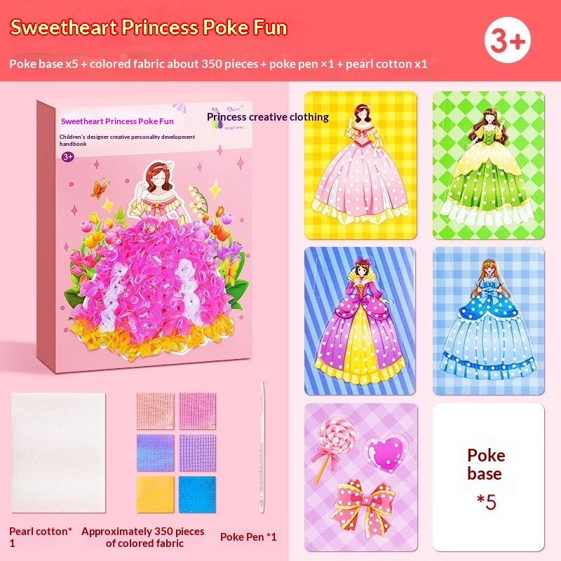 Puzzle Creativo de Princesas Poke & Pop | Mimo · Sweetheart Princess