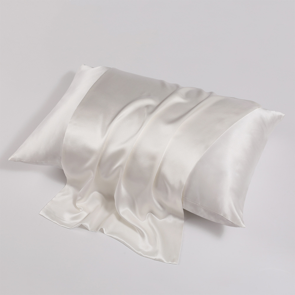 Funda de almohada de seda 22 momme — doble cara
